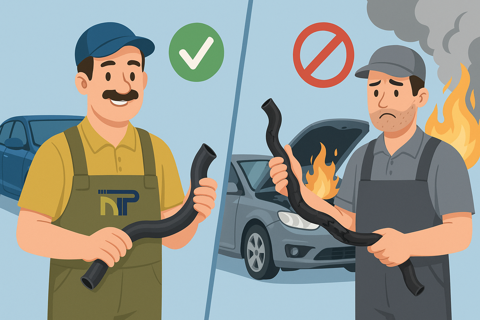 شیلنگ تقلبی | Counterfeit hose