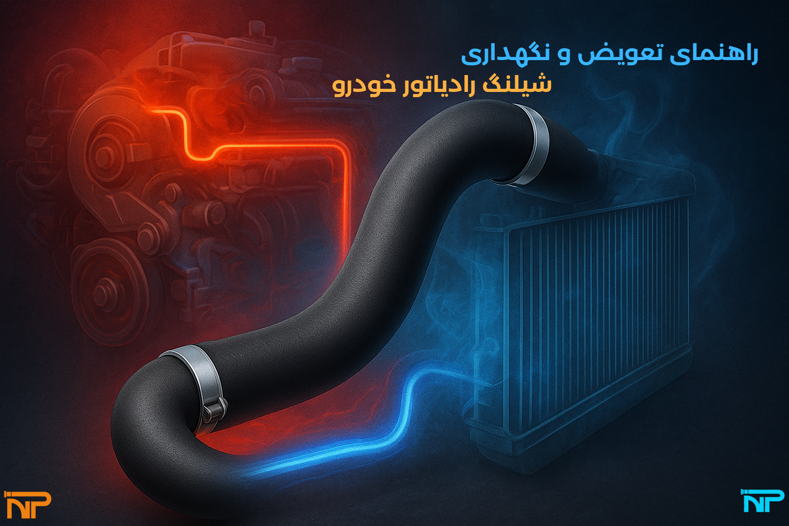 راهنمای تعویض و نگهداری شیلنگ رادیاتور خودرو