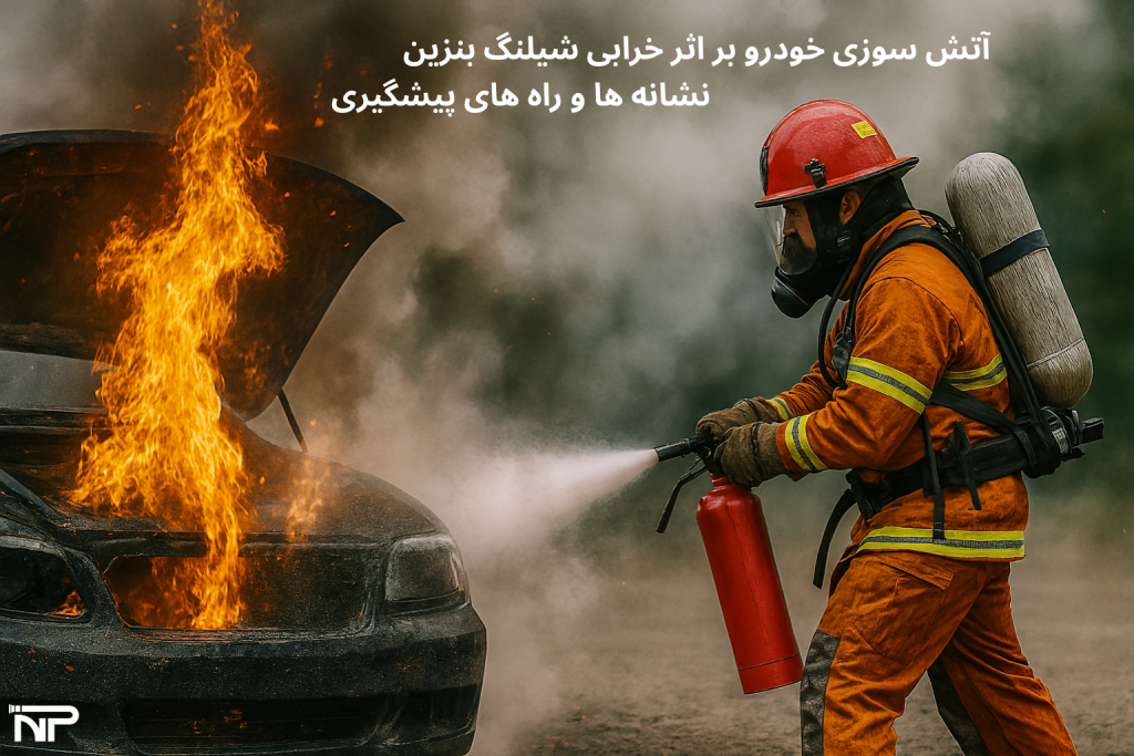 آتش سوزی خودرو