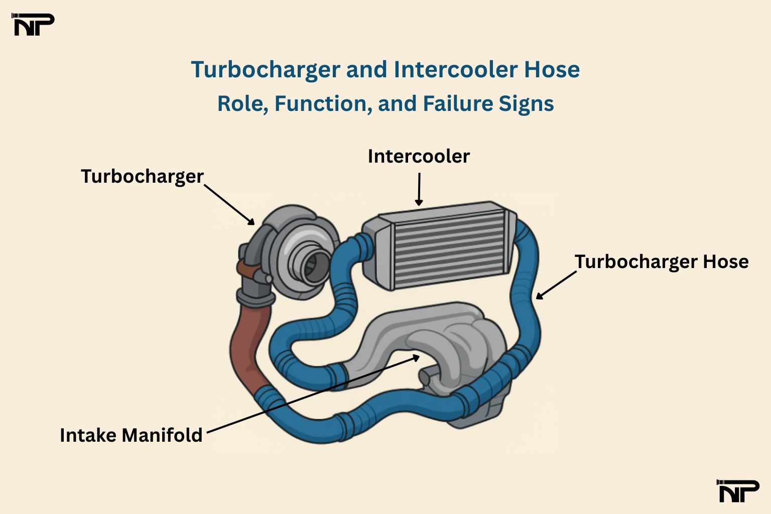 Turbocharger and Intercooler Hose
