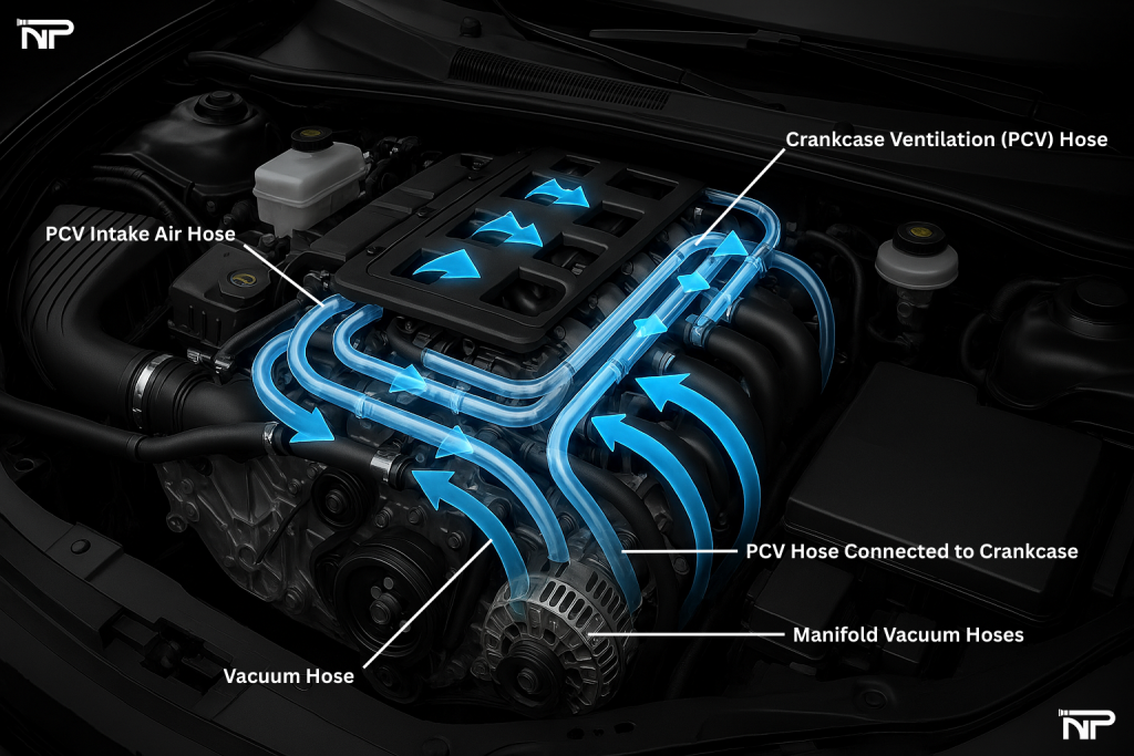 Vacuum and PCV Hoses